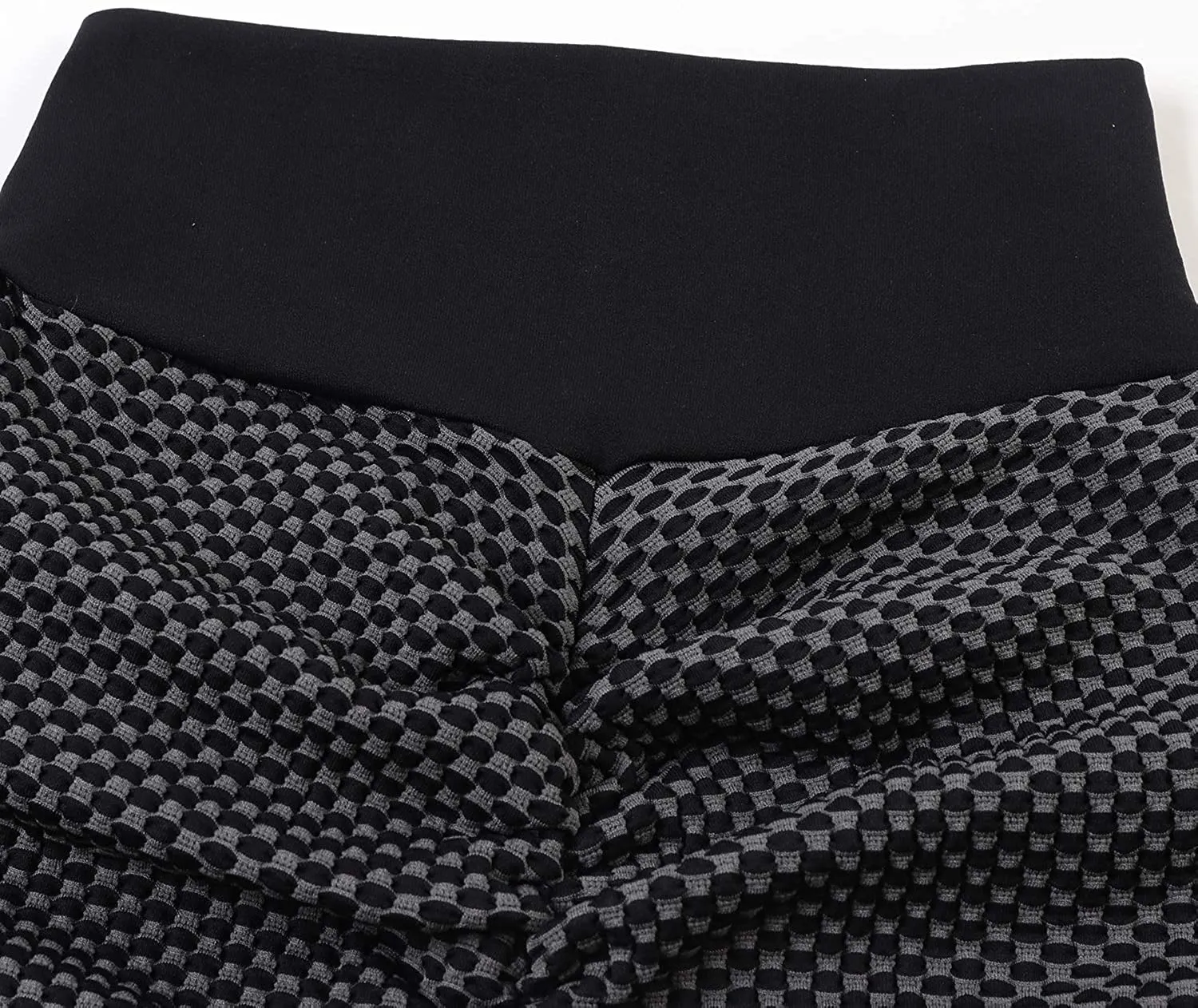 OMKAGI Sexy Butt Lifting Workout Leggings for Women Textured Booty High Waist Yoga Pant